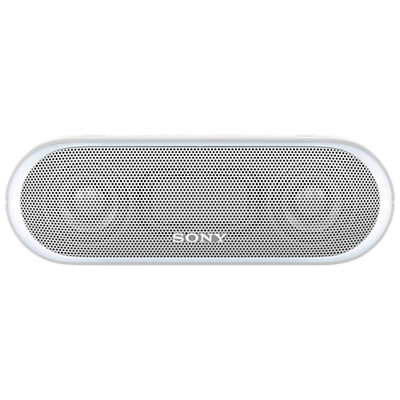 Sony SRS-XB20 Extra Bass Water-Resistant Bluetooth NFC Portable Speaker with LED Ring Lighting White Sony SRS-XB20 Extra Bass Water-Resistant Bluetooth NFC Portable Speaker with LED Ring Lighting White